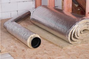 Air duct sealing and insulation