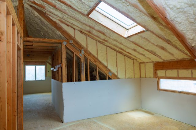 Finished Attic Insulation